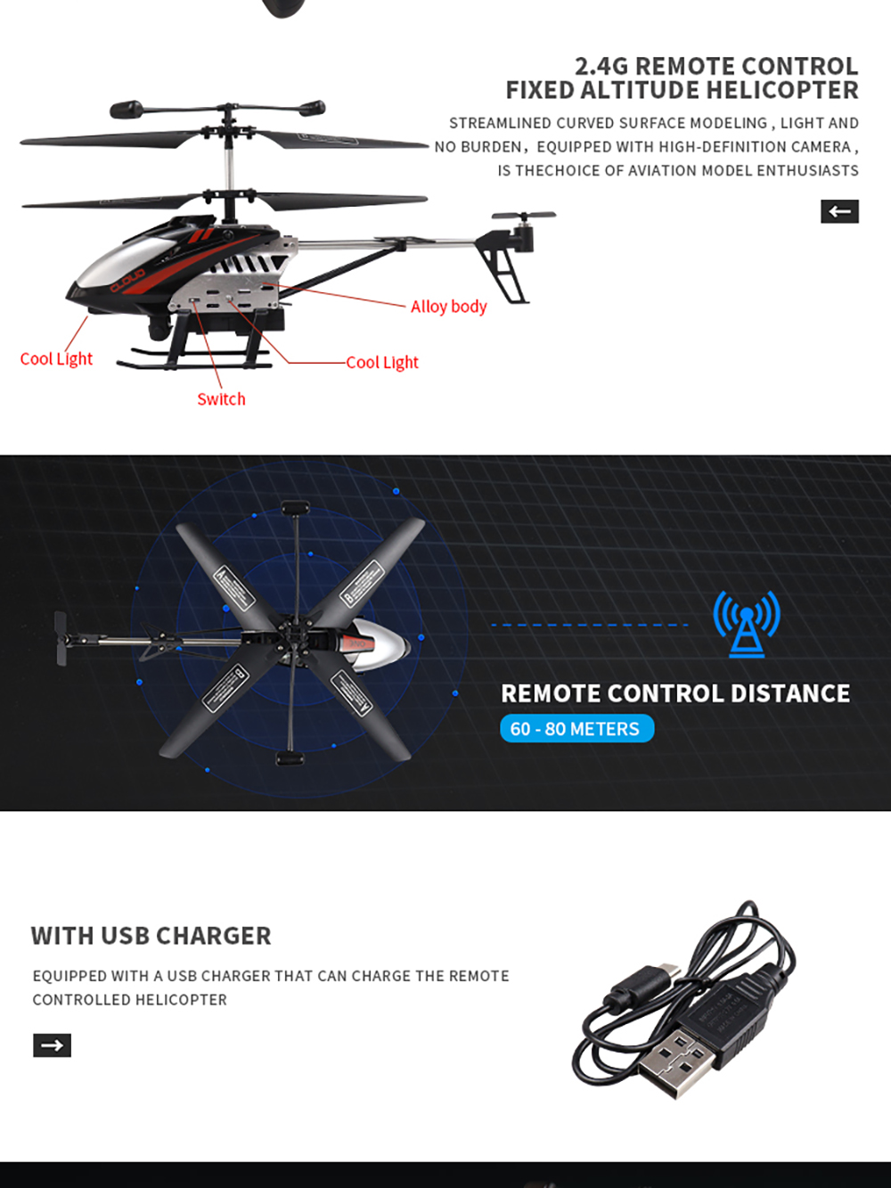 JIUJIA-R8-24G-35CH-480P720P-Kamera-feste-Houmlhe-USB-Ladung-RC-Hubschrauber-RTF-2018868-3